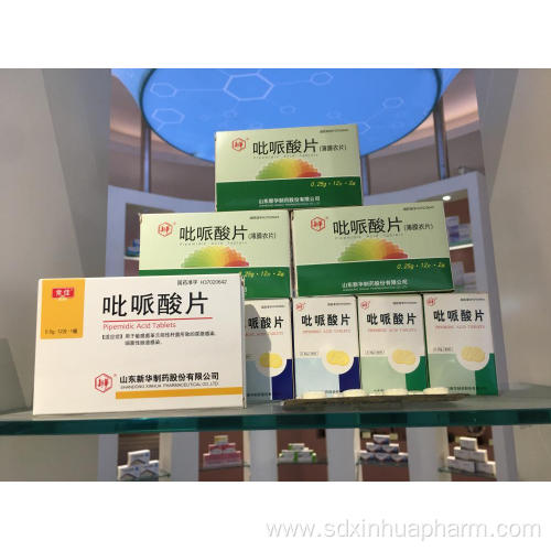 Pipemidic Acid Tablet of Intestinal Bacterial Infections